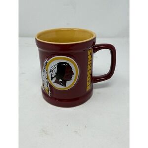 Vtg Washington Redskins NFL Ceramic Coffee Mug 3D Logo Football